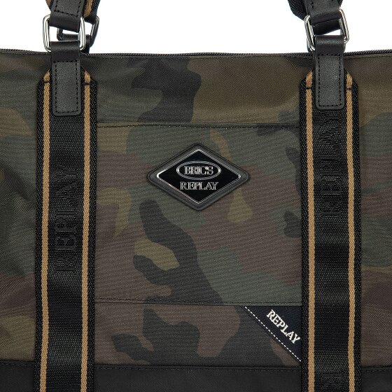 Bric's Replay Camouflage Shopper Bag 26 cm