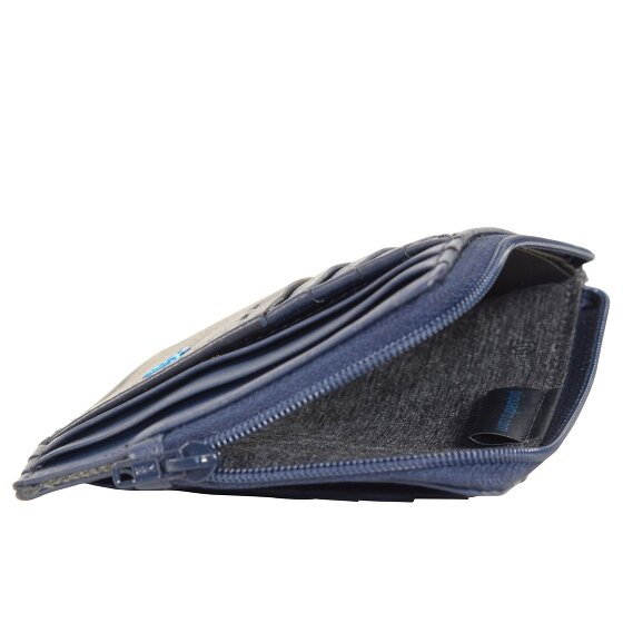 Piquadro Skórzane etui na karty kredytowe Pulse 12,5 cm