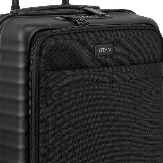 Titan Upgrade 4 kółka Walizka kabinowy 55 cm Komora na laptopa
