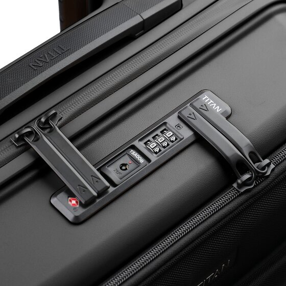 Titan Upgrade 4 kółka Walizka kabinowy 55 cm Komora na laptopa