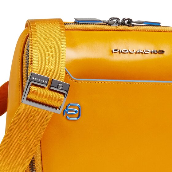 Piquadro Blue Square Torba na ramię Skórzany 21 cm