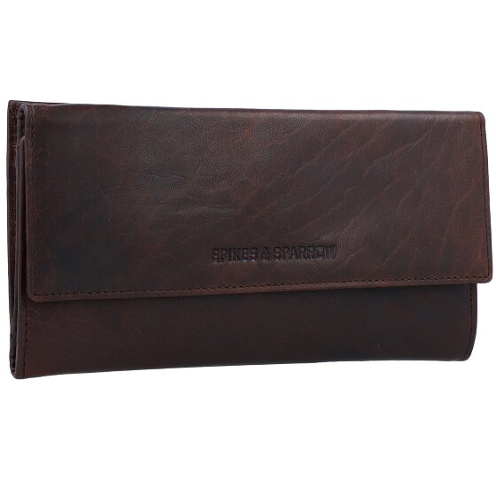 Spikes & Sparrow Skórzany portfel RFID 19 cm