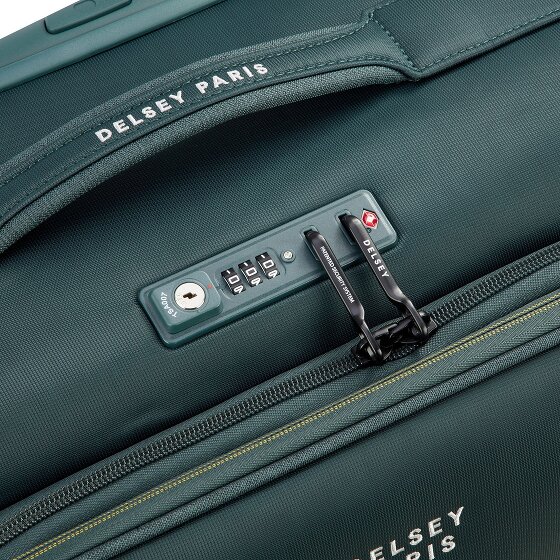 Delsey Paris Brochant 3 4 kółka Walizka kabinowy 55 cm z plisą rozprężną