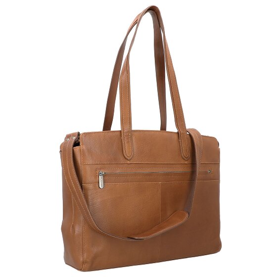 Plevier Power Shopper Bag Skórzany 41 cm Komora na laptopa