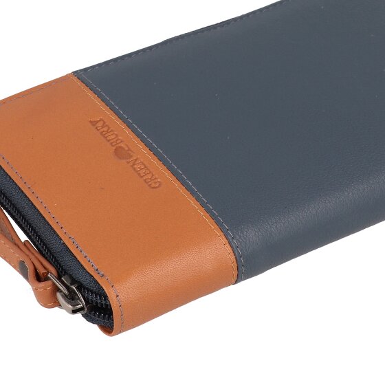 Greenburry Nappa Portfel Ochrona RFID Skórzany 19.5 cm