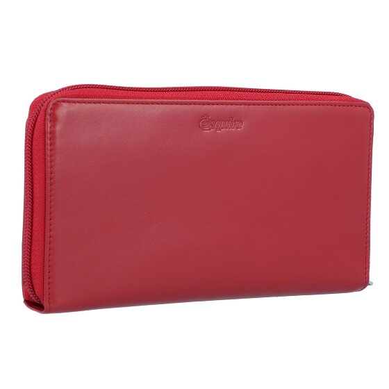 Esquire Nowy jedwabny portfel skórzany 19 cm