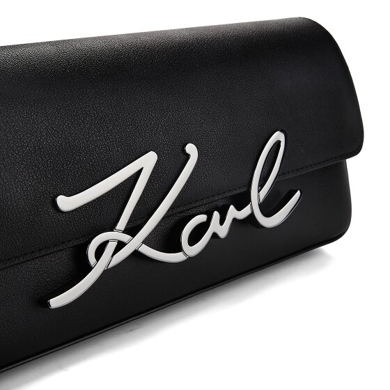 Karl Lagerfeld Signature 2.0 Torba na ramię Skóra 28.5 cm