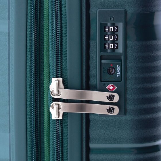 Gladiator 0800 4 kółka Walizka kabinowy 55 cm z plisą rozprężną