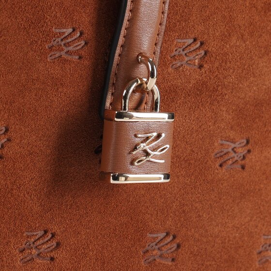 Karl Lagerfeld Autograph Mini Torba Handbag Skórzany 17.5 cm