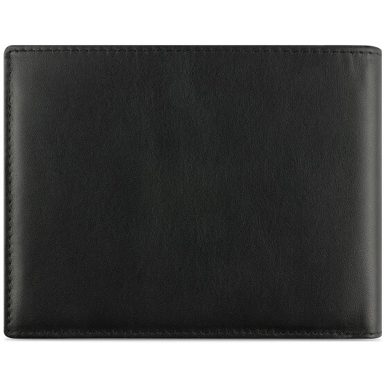 bugatti Super Slim Portfel Ochrona RFID Skórzany 12 cm