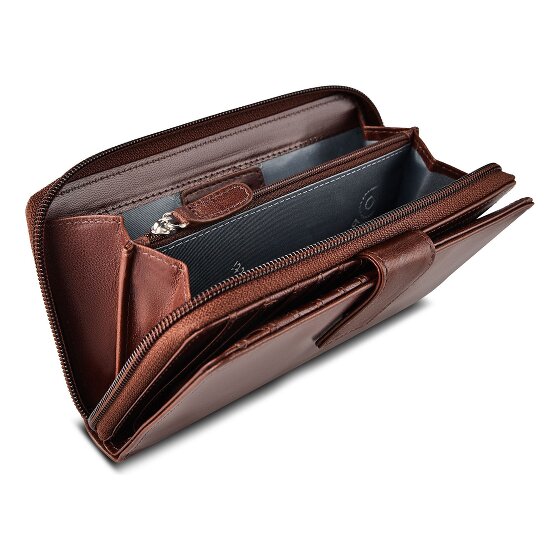 bugatti Valencia Portfel Ochrona RFID Skóra 19 cm