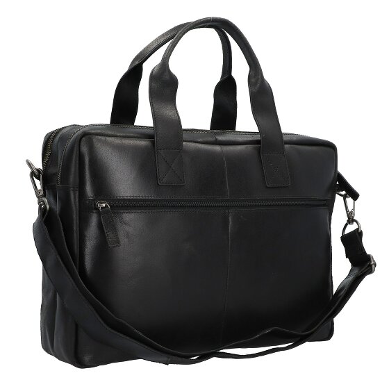 Burkely Vintage Jesse Briefcase Leather 42 cm Komora na laptopa