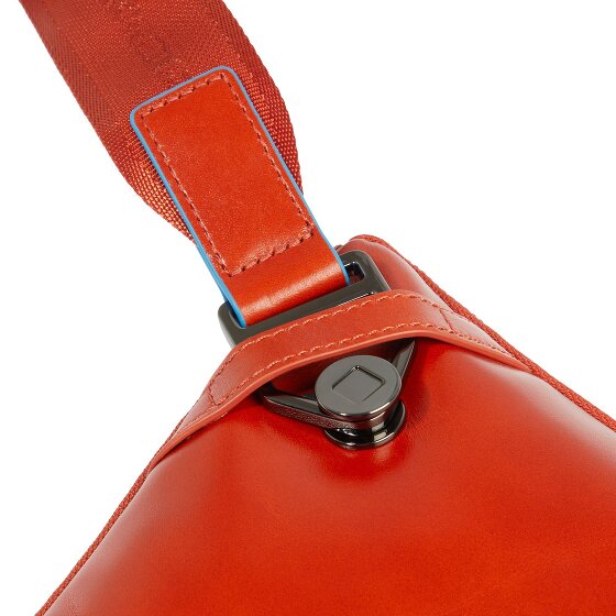 Piquadro Blue Square Torba na ramię Skórzany 30 cm