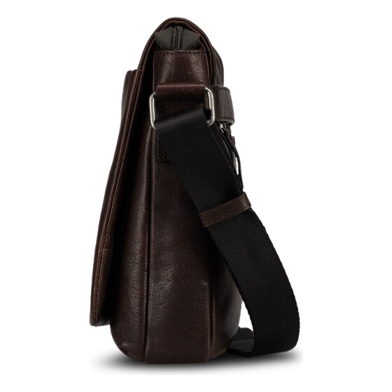 Jost Glasgow Torba na ramię S Ochrona RFID Skóra 23 cm