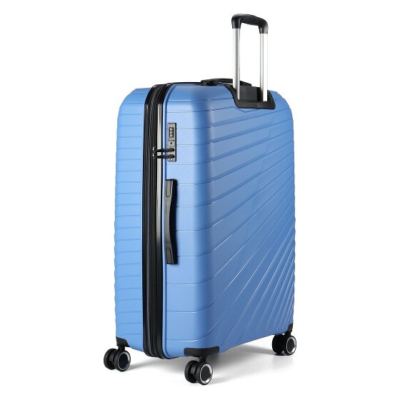 Benzi 5808 4 kółka Walizka 74 cm z plisą rozprężną