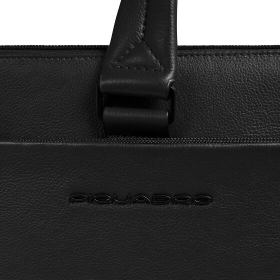 Piquadro Russel Teczka Ochrona RFID Skórzany 42 cm Komora na laptopa