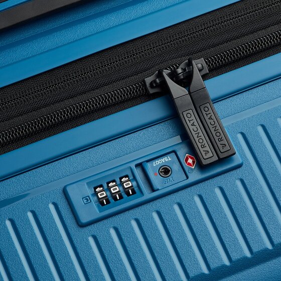 Roncato Arcade 4 kółka Walizka kabinowy 55 cm z plisą rozprężną