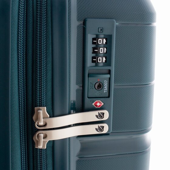 Gladiator 3800 4 kółka Walizka kabinowy 55 cm z plisą rozprężną