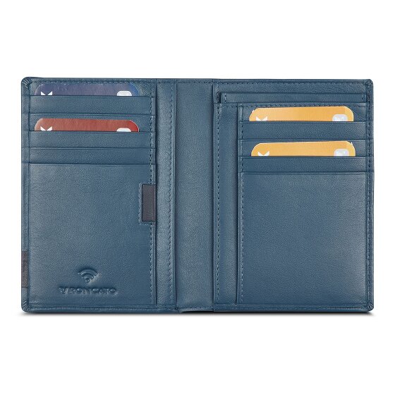 Roncato Monaco Portfel Ochrona RFID Skórzany 12.5 cm