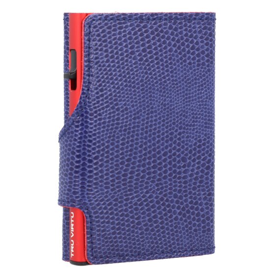 Tru Virtu Etui na karty kredytowe Click & Slide RFID Leather 6,5 cm
