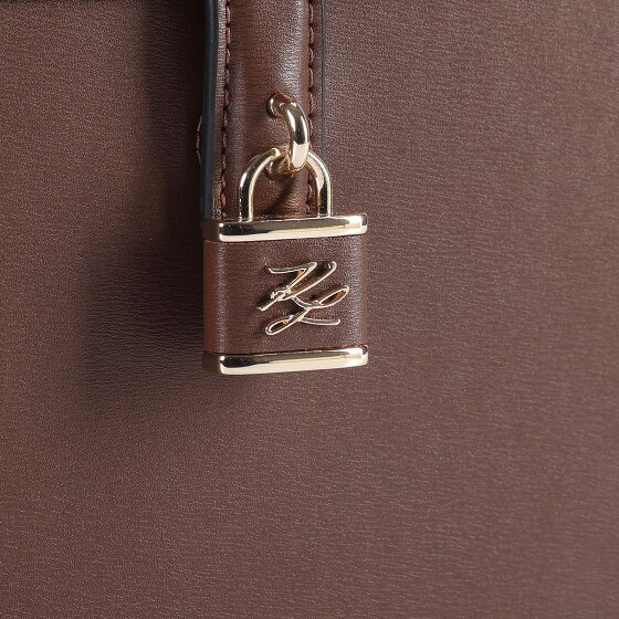 Karl Lagerfeld Autograph Mini Torba Handbag Skórzany 17.5 cm