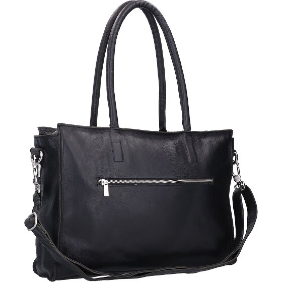 Cowboysbag Skórzana torba na ramię Edgemore z przegrodą na laptopa 41 cm