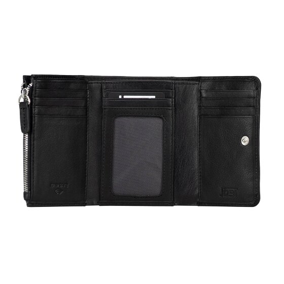 Jost Odense Portfel Ochrona RFID Skórzany 12 cm
