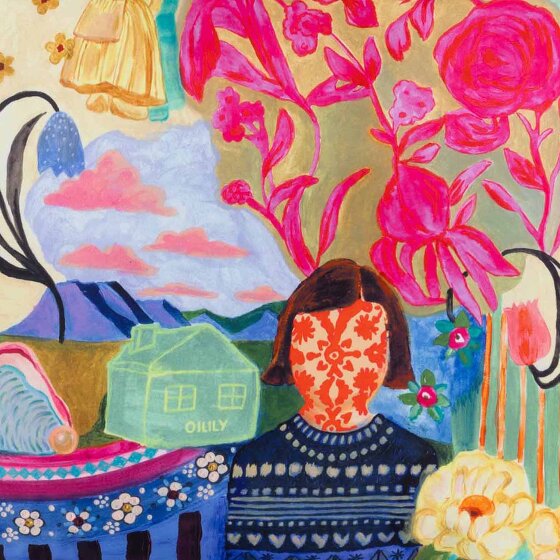 Oilily Painting Sabina Shopper Bag 70 cm