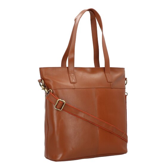 Burkely Skórzana torba na ramię Vintage Jade 36 cm z przegrodą na laptopa