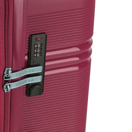 Gabol Saori 4 kółka Zestaw walizek 3-części z plisą rozprężną