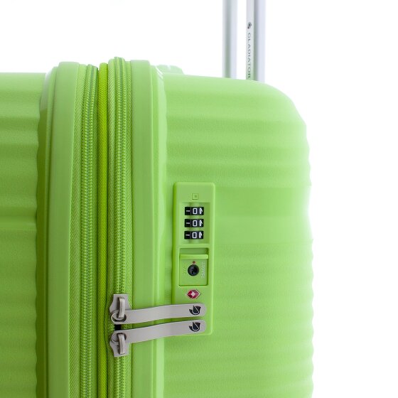 Gladiator 0800 4 kółka Walizka 76 cm z plisą rozprężną