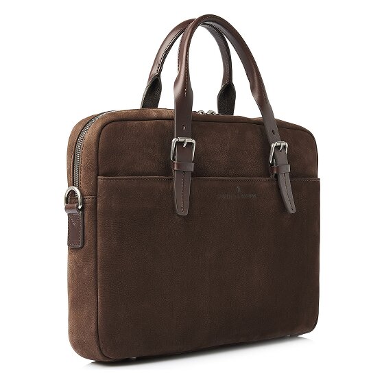 Castelijn & Beerens Veneto Teczka Ochrona RFID Skóra 41 cm Komora na laptopa
