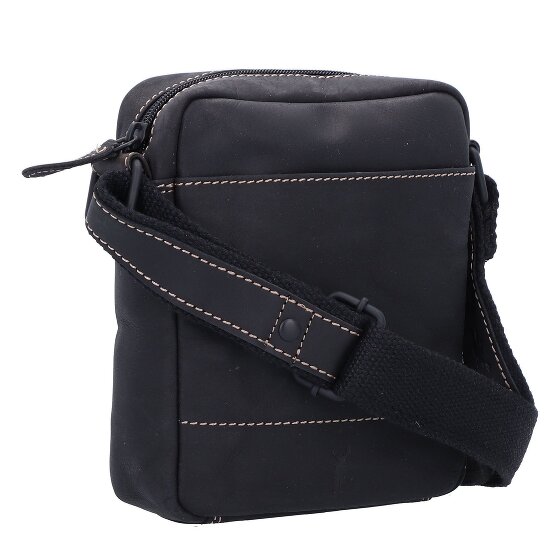 Jack Kinsky Baltimore 1 Skórzana torba na ramię 14 cm