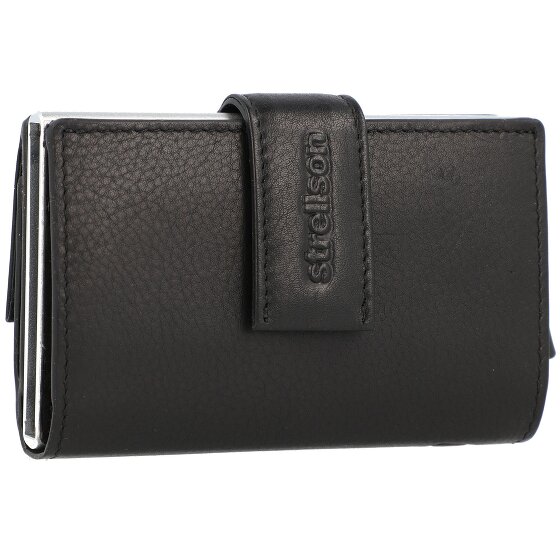 Strellson Etui na karty kredytowe Carter c-three RFID skórzane 7 cm