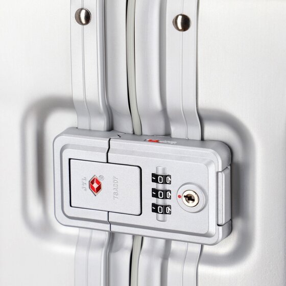 Travelite Next 4 kółka Walizka kabinowy 55 cm Komora na laptopa