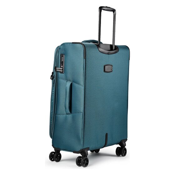 d&n Travel Line 9804 4 kółka Walizka M 68 cm z funkcją poszerzenia