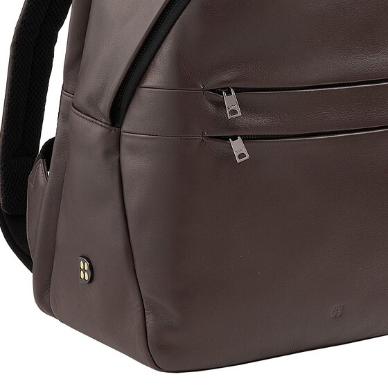 DuDu New York Plecak Skóra 41 cm Komora na laptopa