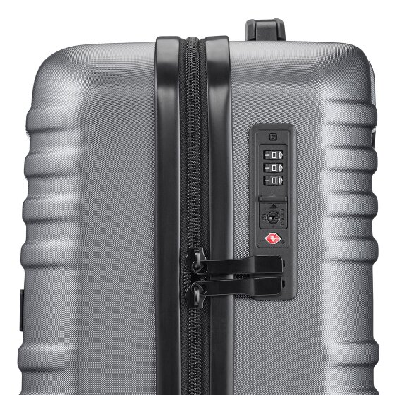 Pack Easy Mena 4 kółka Walizka 64 cm z plisą rozprężną