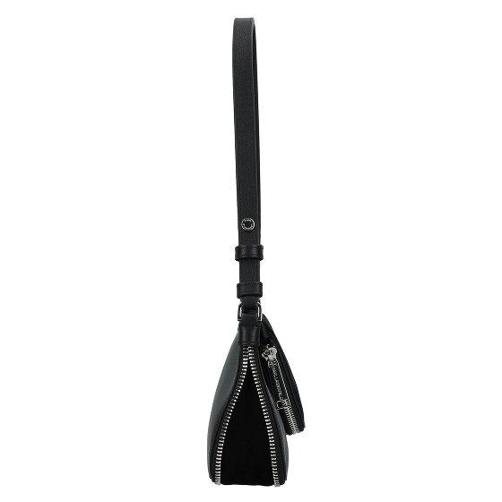 Karl Lagerfeld Hardware Mini Torba Torba na ramię Skórzany 18 cm z plisą rozprężną