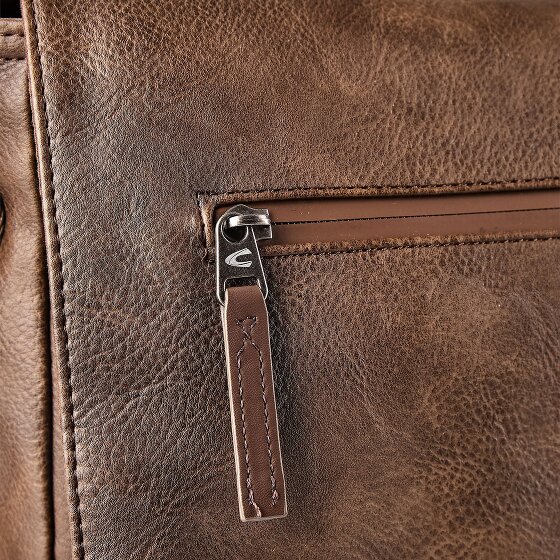 camel active Traces Posłaniec Skórzany 38.5 cm Komora na laptopa