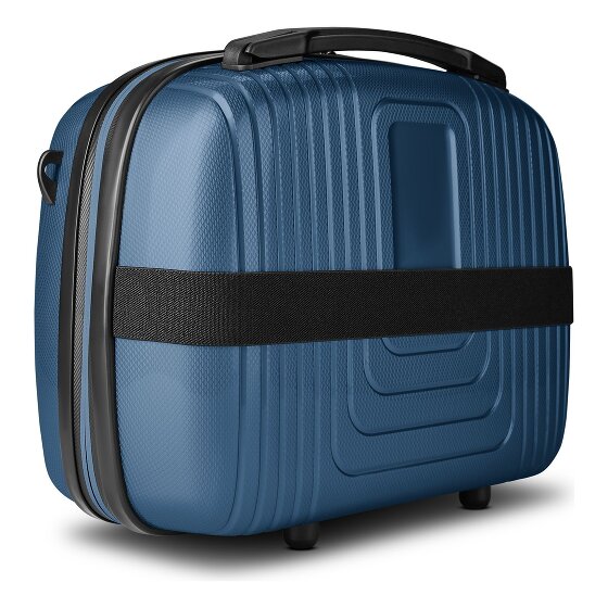 Redolz Zestaw walizek na 4 kółkach Essentials14 Beautycase 4szt z rozkładaną przegrodą na laptopa