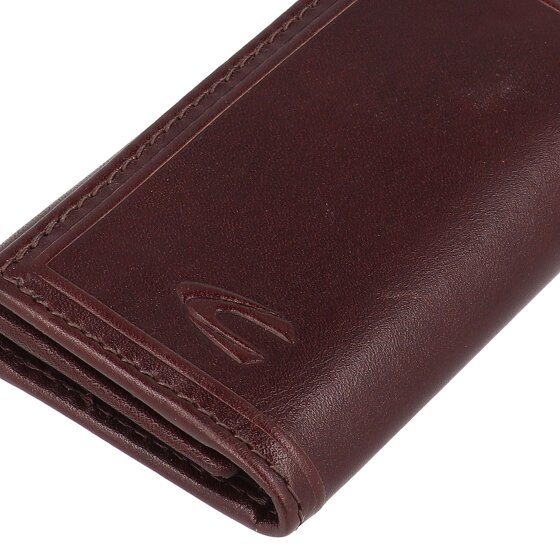 camel active Wood Portfel z kluczem Skórzany 6.5 cm