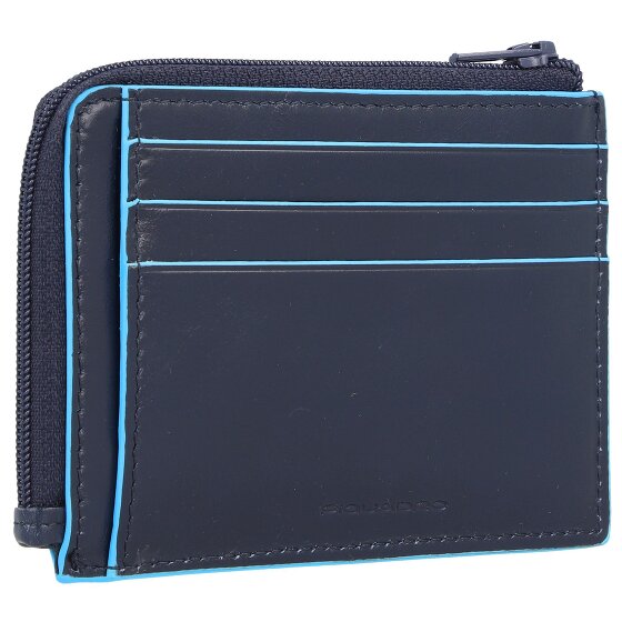 Piquadro Blue Square Etui na karty kredytowe Ochrona RFID Skóra 11 cm