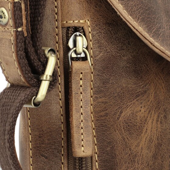 Greenburry Vintage Torba na ramię skórzana 20 cm