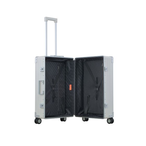 Aleon Walizka na kółkach Fortis z 4 kółkami, Aluminium, 67 cm