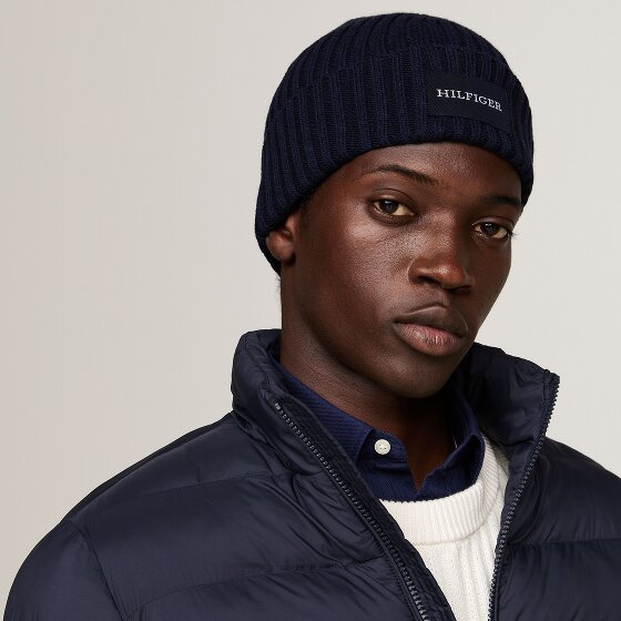 Tommy Hilfiger TH Monotype Czapka z dzianiny