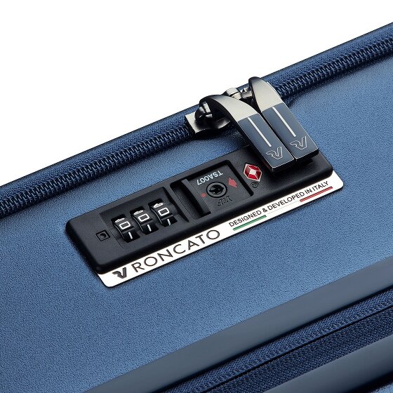 Roncato Florence 4 kółka Walizka 79 cm z plisą rozprężną