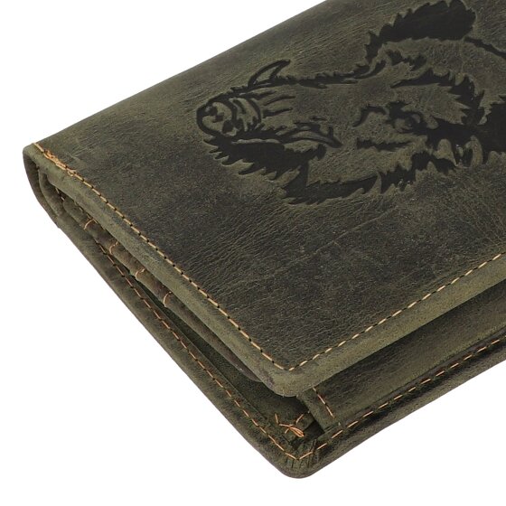 Greenburry Vintage Portfel Skórzany 9.5 cm