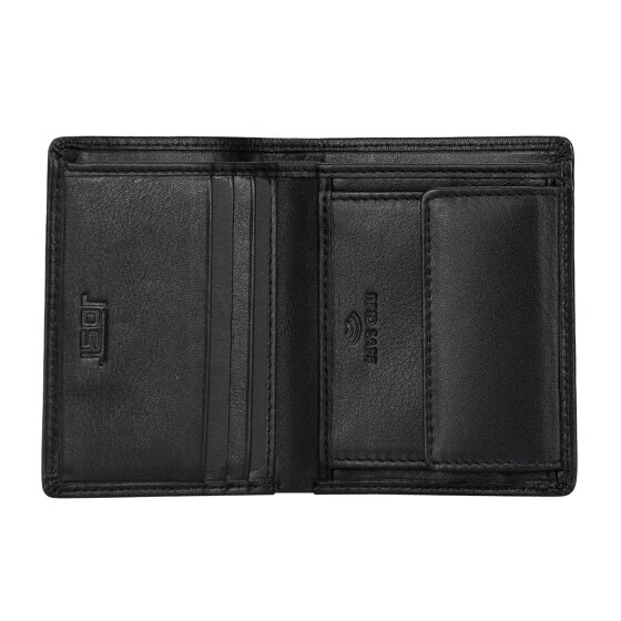 Jost Odense Portfel Ochrona RFID Skórzany 8.5 cm