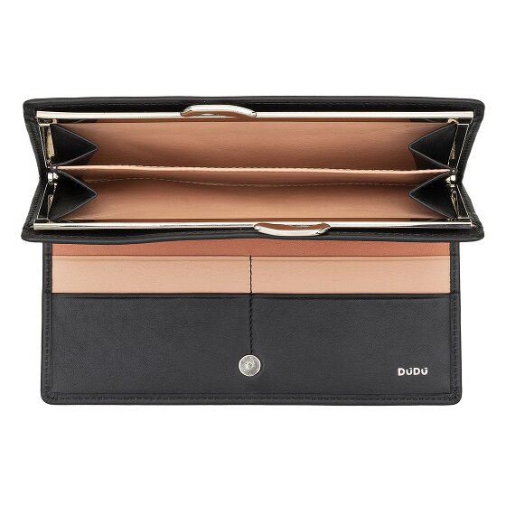 DuDu Portfel Ochrona RFID Skórzany 19.5 cm
